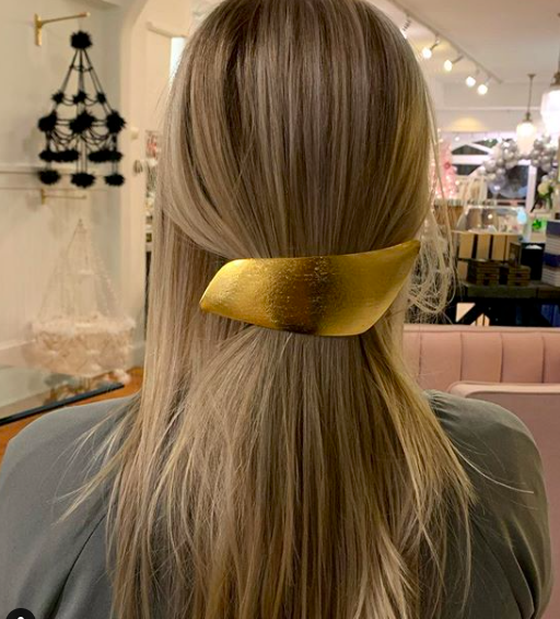 SYKIA×MAO Atoll Hair Barrette - gold Cool Hair accessories — ONLO